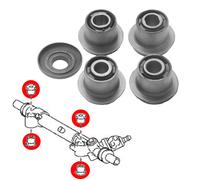 Kit silentblocs pour boitier/crémaillère de direction, pour Land Cruiser Prado