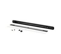 Kit simple entrée d'air réglable 30m³ + cache vis + vis - noir - 1kvr130n