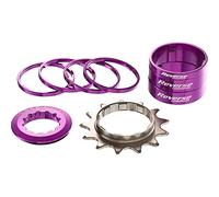 Kit Single Speed avec Pignon 13 Dents REVERSE COMPONENTS Couleur Violet