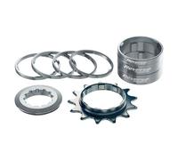 Kit single speed reverse pignon 13 dents argent