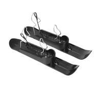 Kit Ski Neige pour Draisienne - Accessoire 2-en-1 pour Poussette Hiver Loisirs Extérieurs | Compatible Trottinettes, Déambulateurs, Voiturettes De Golf & Fauteuils Roulants | Inclut Skis & Fixations