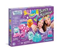 Kit Slime - CLEMENTONI - Super Color - Paillettes & colorants - Parfumé - Kit scientifique