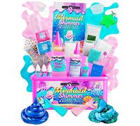Kit slime phosphorescente sirène - Multicolore pour filles (18,3 x 11,7 x 26,4 cm)