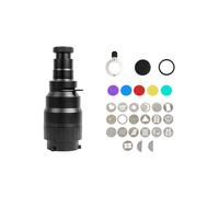 Kit Snoot conique pour flash et lumière de studio avec gobos, gels colorés et accessoires