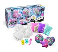 Canal Toys - BBD 014 - Loisirs créatifs - So Bomb - 3 Packs Bath Bomb 3 ronds ou rond Licorne coeur Bleu, Rose