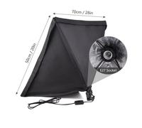 Kit softbox LED bicolore 45 W 50 x 70 cm