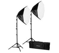 Kit Softbox Lumière du Jour BRESSER BR-2860 LED 2x50W