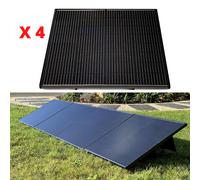 Kit Solaire 400W Plug & Play SORIA Avidsen 4 Panneaux Monocristallin Sol/Mur
