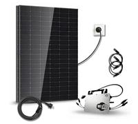 Kit Solaire 910Wc DMEGC - 2 Panneaux Photovoltaïques Bifaciaux Bi-verre - Micro-onduleur Hoymiles HMS-1000W-2T Wi-Fi - Plug & Play