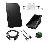 Kit Solaire au Sol 1000W Prêt à Brancher