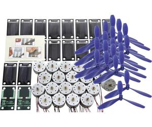 Kit solaire avec connexions à souder pour l'éducation Sol Expert 77776