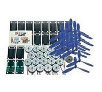 Sol-Expert Kit solaire scolaire 77776 - connexions à souder - 100 mA - Hélice 9,5 cm - Moteur RF300
