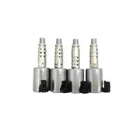 Kit solénoïde CVT JF015E RE0F11A, solénoïdes de corps de soupape de transmission automatique 2e génération, 4 pièces/ensemble, compatible avec Nissan Tiida