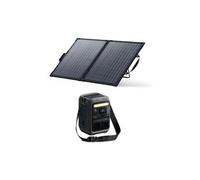 Kit Anker SOLIX C300X AC avec Panneau solaire bifacial 100W - Générateur solaire 2x300W