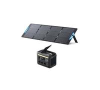 Kit Anker SOLIX C800X (C800 Plus) Station électrique portable avec Panneau Solaire 200W, 768Wh, générateur solaire 3*AC 1200W Noir