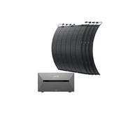 KIT Anker SOLIX Solarbank 2 E1600 AC avec 4xFS20, Compteur intelligent, Centrale photovoltaïque pour balcon Plug and Play 900W Noir