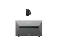 Kit Anker Solix Solarbank 3 E2700 Pro+A17X7311, Centrale photovoltaïque pour balcon Plug and Play, 2680Wh, 4 MPPT (3600W) Noir