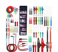Kit Sondes Multimètre 61 avec Pointes Arrière Kit Sondes Multimètre | Pointes arrière incluses, pour cuivre haute conductivité, perte de signal nulle, sécurité CAT III 1000V