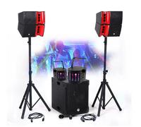 Kit sono complet - BM SONIC - BMS15-HORN - 1200W - Sub 15""/38cm 700W - Bluetooth USB/SD