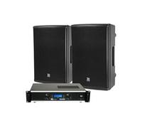 Enceinte Sono DJ Power Dynamics Kit Sono DJ -Système de sonorisation avec 2 haut-parleurs PD412P 12 - 2400W