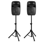 Kit Sono DJ - VONYX - VPS122A - 800 Watts - Haut-parleurs Actifs - Filaire
