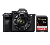 Kit Sony Alpha A7 IV 28-70 mm + SanDisk 64 Go Extreme Pro SDXC UHS-II 300 Mo/s
