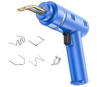 Kit Soudage Plastique pour voiture, Chauffe Rapide, 200 pour goujons Inclus(Blue)