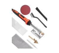 VEVOR Kit Soudure Plastique, 60 W 100 W, Fer à Souder Plastique Double Puissance avec 3 Embouts et 20 Tiges de Soudage, Outil de Soudage Pro Réparation Plastique pour Pare-chocs de Voiture, Kayaks