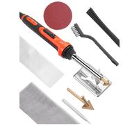 Kit Soudure Plastique - VEVOR - XCER-01 - 60W/100W - 3 Embouts - 20 Baguettes de Soudage