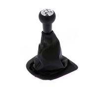 Kit soufflet avec pommeau de levier de vitesse chromé 5 vitesses compatible Peugeot 307 et 308 - OEM 7588VQ