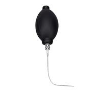 Kit Souffleur et Perceur D'œufs, Facile à Utiliser, Récupération Rapide pour les Artistes Décorateurs D'œufs, Caoutchouc en Acier Inoxydable, 4 Unités (BLACK)