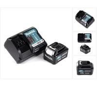 Kit source d'alimentation Makita 12V avec 1x batterie BL1041B 4.0Ah + chargeur DC10WD