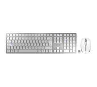 Kit souris + clavier sans fil - CHERRY - JD-9100BE-1 - AZERTY belge - USB/Bluetooth - Blanc