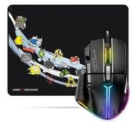 kit souris pro m5 programmable et tapis gaming