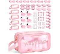 Kit Spa Complet 72 Pièces avec 6 Bandeaux - Soins Visage DIY Parfait pour EVJF et Soirées Pyjama entre Amies