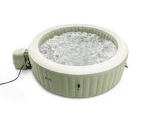 Kit spa gonflable Intex PureSpa Olive rond Bulles 8 places + Kit d'entretien