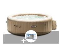 Kit spa gonflable Intex PureSpa Sahara rond Bulles 4 places + 6 filtres