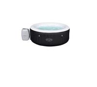 Kit spa gonflable Lay-Z-Spa Miami rond Airjet 4 places avec Ensemble mobilier 4 modules avec Kit traitement brome