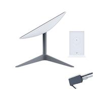 Kit SpaceX Starlink V3 avec moteur + adaptateur Ethernet, kit Internet satell...