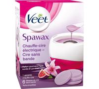 - Kit Spawax Chauffe Cire Electrique Et 6 Recharges De Cire - Epilation Cire Chaude Sans Bande[Z636]