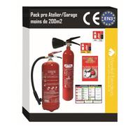 Kit Spécial garage ou atelier de -200m² - Materiel Incendie Ref: PPP5