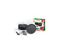 Kit spécial pizza 10 pieces pour 4 personnes noir