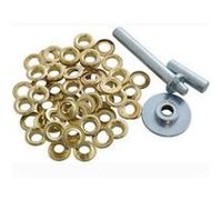 Idmarket - Kit spécial pose oeillets - Doré