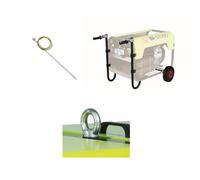 Kit spécial S12000 (kit brouette + crochet de levage + piquet de terre) - PRAMAC - PY000A000BB+PY000A000AQ+PY000A00023
