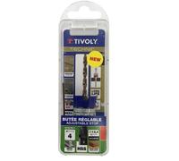 Kit Spécial Terrasse Foret HSS Ø4mm + Fraise à noyer HSS 90°+ butée de profondeur réglable TIVOLY Métal HSS et Bois durs