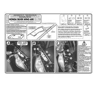 Kit Spoiler Pour HONDA 600 FJS SILVER WING 2001-2009