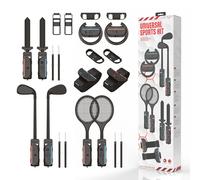 Venom Kit sport 10-en-1 pour Nintendo Switch 2 | Volants, clubs de golf, raquettes de tennis, épées et sangles Joy-Con