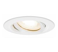 Paulmann Nova Spot encastrable pour salle de bains Ampoule halogène GU10, GU5.3 35 W IP65 blanc mat