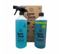 Kit spray nettoyant vélo concentré Peaty's Loam Foam Bleu