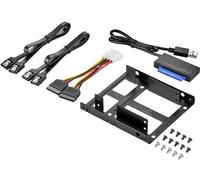 Kit SSD Renkforce DH06K Nombre de disques durs (max.): 2 x